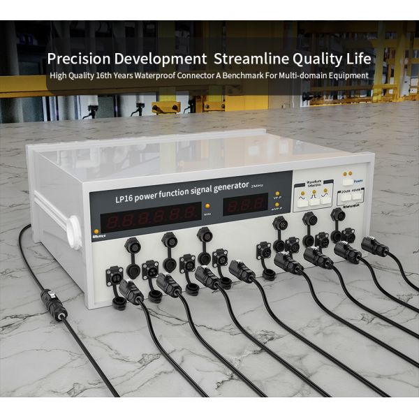 M16 3 Pin Male Female Plug Socket IP68 Standard Waterproof Wire Connector for LED Lighting