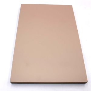 730kgs/Cbm Matte PET Laminated MDF Panels