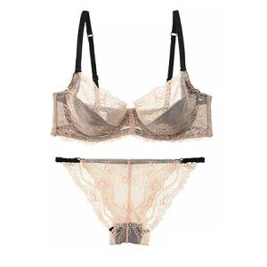 New Sheer Lace Bra Set