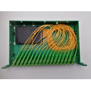 1XN 2XN Tray Type Fiber Optical PLC Splitter
