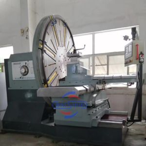 C6020 Big Head Lathe Shipyard Propeller Flange Face Turning CNC Lathe