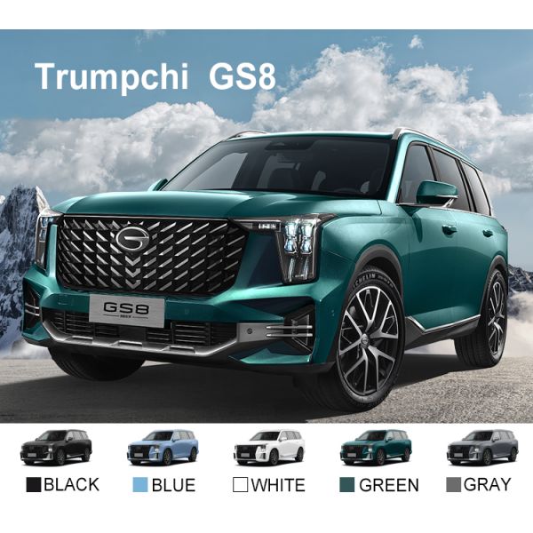 Gac Trumpchi Gs8 2.0T Gasoline Car Hybrid Car Chinese Integral Body with Steering and Cabin Structure