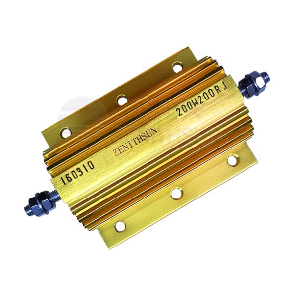 200W Aluminum Housed Wirewound Led Load Resistors For Capacitor Charge