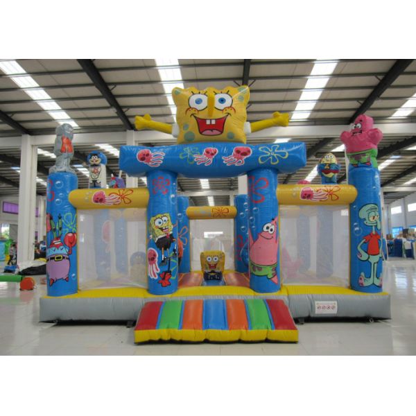 Buy Amusement Park Kids Inflatable Bounce House Digital Printing Fireproof  Material at wholesale prices