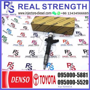 2367030050 0950005881 2KD-FTV diesel fuel injector 23670-30050 095000-5881