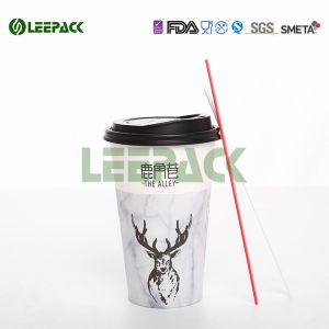 Single Wall , Double Wall Hot Paper Cups Food Grade With Logo Ptinting