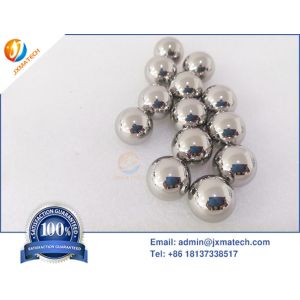 Polished Alloy WNiFe Tungsten Balls Spheres 1400 MPa High Hardness