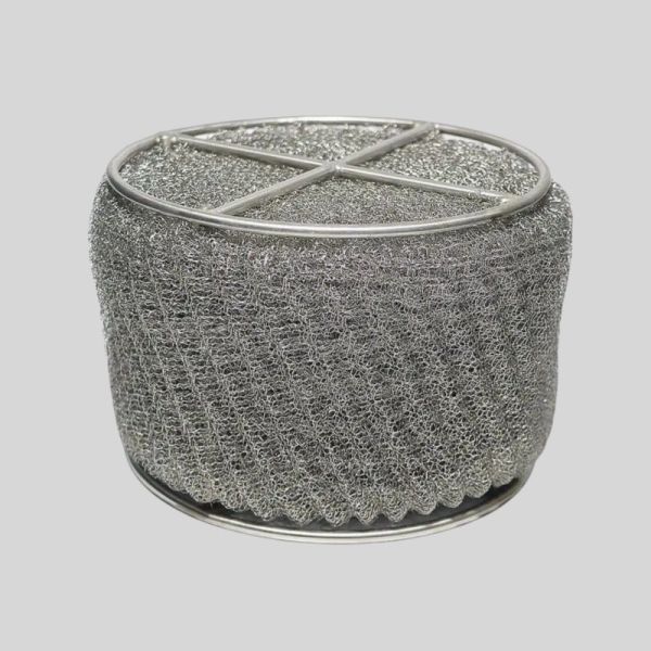 Buy Flat Wire Stainless Steel Knitted Mesh For Demister Pad at wholesale prices