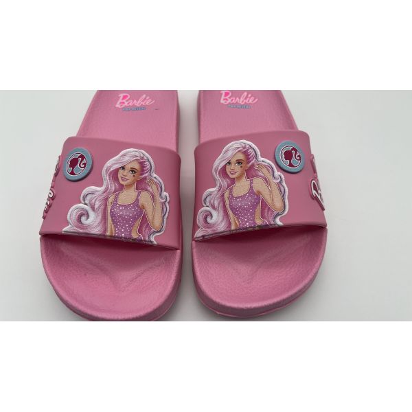 Open Toe Childrens Summer Slippers Barbie Pool Slide Sandals OEM Brand