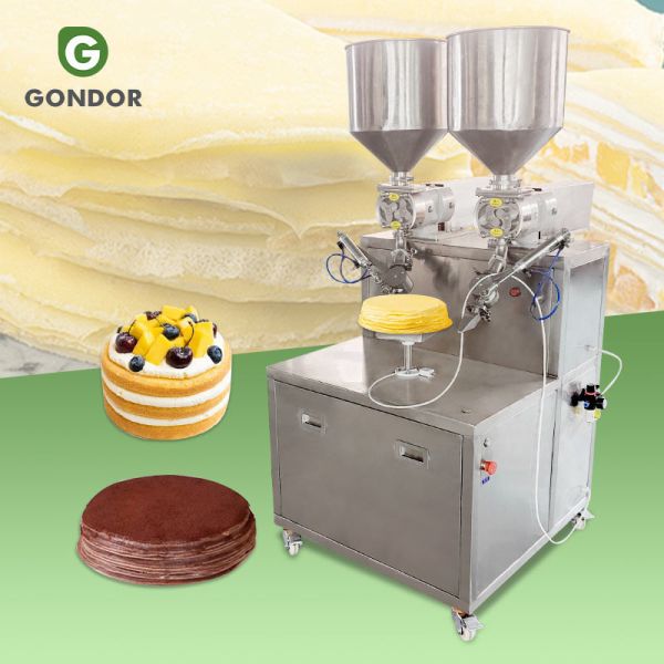 Buy Spread Cream Crepe Pneumatic Cover Butter Smear Make Machinary Layer Cake Decorate Machine and Henan at wholesale prices