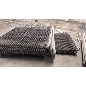 High Frequency Vibrating Stainless Steel Woven Screen 304