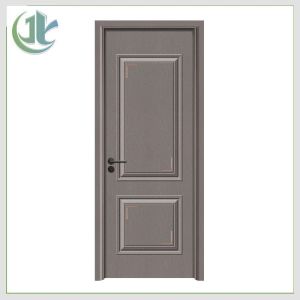 Anti Moisture Plain PVC WPC Door OEM Hollow Interior Apartment Use