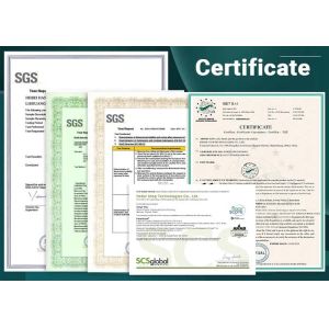 Fire Retardant 4mm Rigid Core Vinyl SPC Flooring ISO9001 Wood Texture