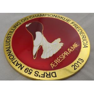 Custom Imitation hard enamel Transparent Badge, Zinc Alloy Souvenir Badges with