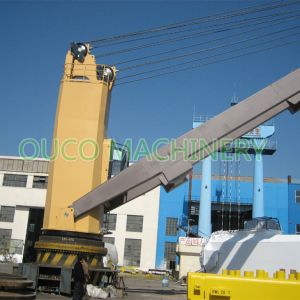 CE Passed Steel 40t 26m Marine Deck Davit Crane