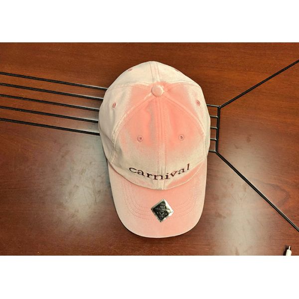 ACE Unisex Creative Flat Embroidery Design Soft Pleuche Fabric Sports Baseball Cap