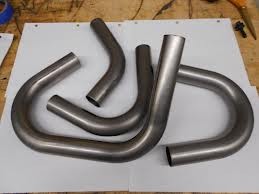 Quality Medical Curved Titanium Exhaust Pipe Grade 9 With ASTM F67 for sale