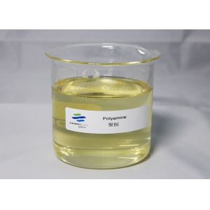 Light Yellow Liquid Polyamine Flocculant Purification Waste Water Treatment