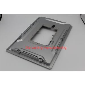 Silver Painting Die Cast Molds Medical Displayer Back Cover ADC12 Polishing