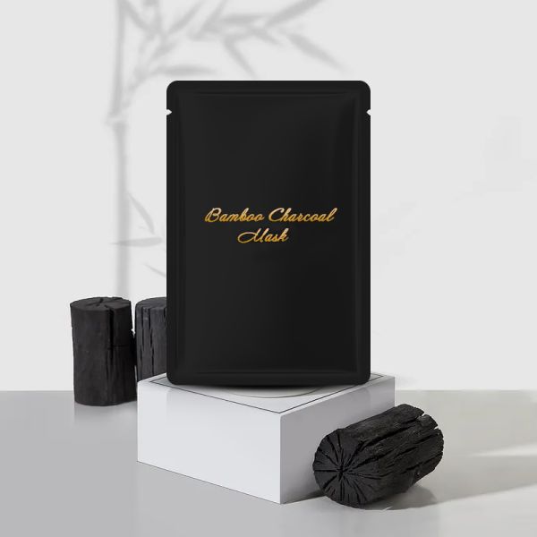Black Activated Hydrating Sheet Mask Bamboo Charcoal Facial Mask