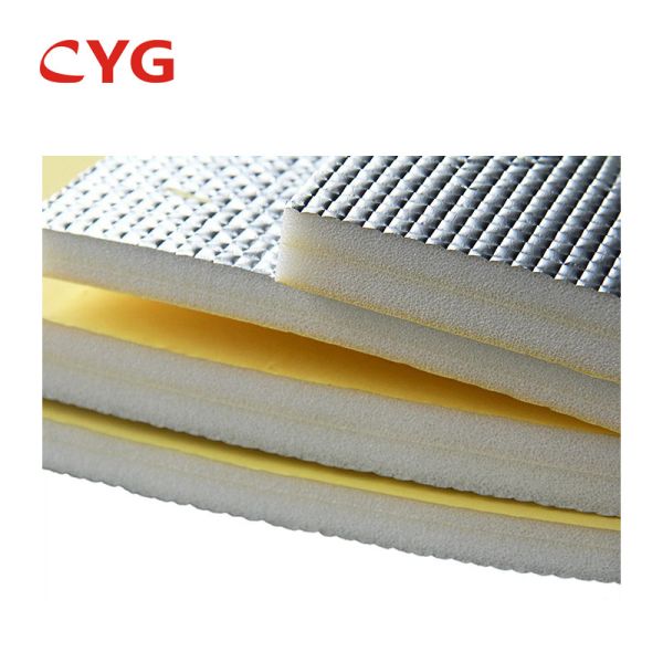 Buy Acoustic Construction Heat Insulation Foam Xlpe Aluminum Thermal Reflective Foil at wholesale prices