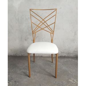 Wedding Party Event Iron metal frame Chameleon Chair Dining Chair