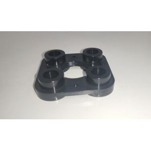 OEM ABS Camera Plastic Base Parts Plastic Moulded Components TS16949