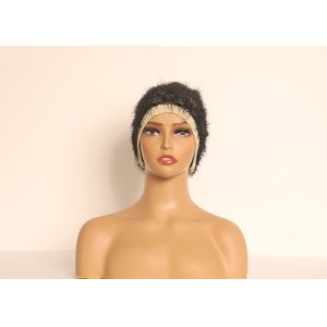 Strong Practicality W36cm Pretty Mannequin Head With Shoulders Human Skin