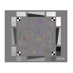YE0276 Reflective Resolution Test Chart 16:9 Ratio Texture Sharpness Test Target
