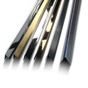 Stainless Steel Gold Angle U Shape Trim 201 304 316