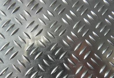 Buy 5052 H24 1.2mm 3 Bar Embossed Aluminium Checker Plate at wholesale prices