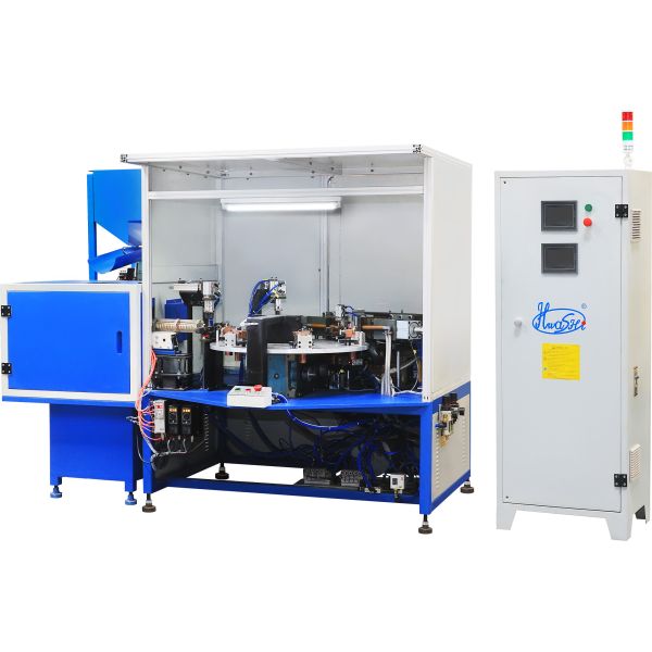 Carbon Brush AC Spot Automatic Welding Machine Copper Wire Projection Welder