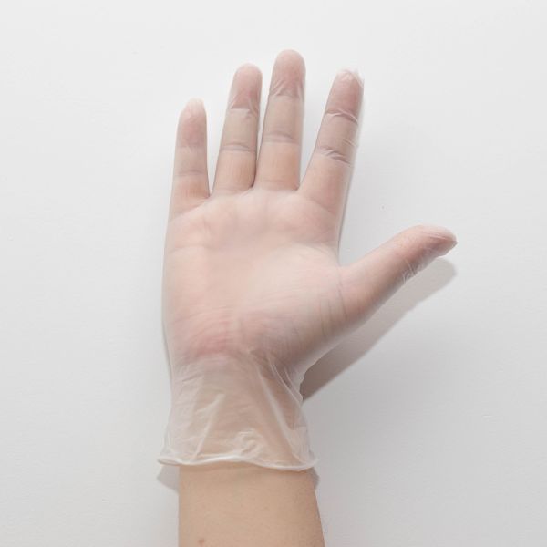 Buy Medical Disposable Protective Gloves / Vinyl Exam Gloves Multi Colored at wholesale prices