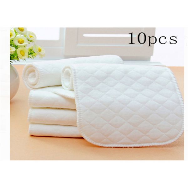 Buy 10pk Baby Cloth Diapers Baby Reusable Nappies 32x12cm Machine Washable at wholesale prices