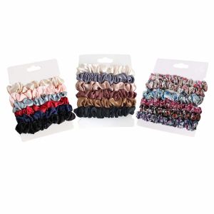OEM ODM Satin Silk Scrunchies , 22mm Silk Lined Headband