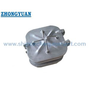 CB/T 3728 Type B Weathertight Small Steel Hatch Cover with 4 Dogs Marine