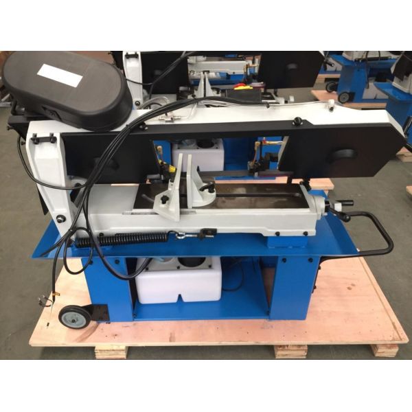 Factory direct BS-912B horizontal hydraulic semi-automatic small metal cutting band saw machine