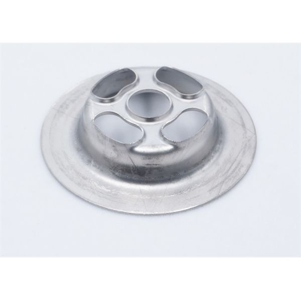 Bathroom Basin Sink Strainer Parts Hole Flanging 0.4 - 0.6 Mm Thickness