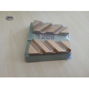 Diamond Frankfurt Grinding Block For Grinding Marble 102x80x16mm