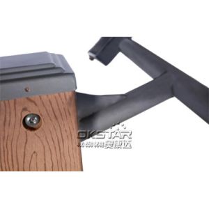 fitness equipment for elderly wood outdoor fitness chest press machine chest