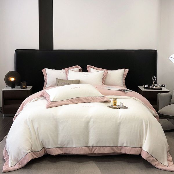 Experience Ultimate Comfort with King Size Duvet Sets Luxurious Cotton Velvet Bedding