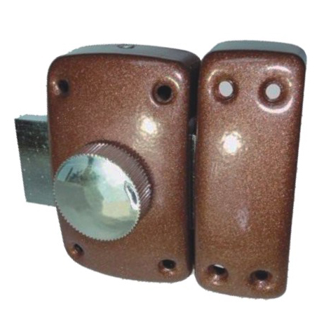 Home Entrance Security Rim Lock / Outdoor Rim Lock High Performance Iso9001