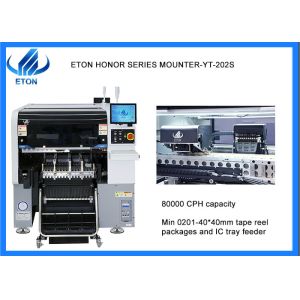 Min 0201 LED Driver SMT Pick Place Machine Flexible PCB Handling Capabilities