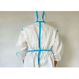 White Anti Virus 60gsm Disposable Protective Clothing