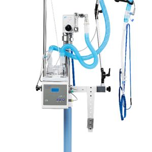 High-flow respiratory humidification treatment instrument, respiratory