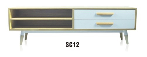 Buy North Europe style wood home buffets furniture TV cabinet at wholesale prices