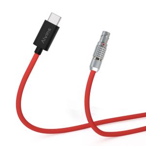 Alvin's Cables Ultra Soft USB-C Type-C to 2 Pin 12V Fast Charging Power Cable for Tilta| Teradek| SmallHD| Z-CAM| Blackmagic Pyxis 60cm|24inches