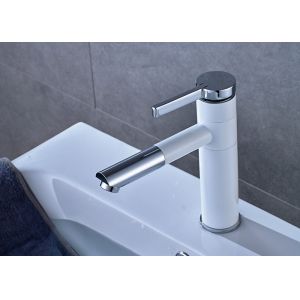 Deck Mounted Bathroom Vanity Faucets , Bathroom Water Faucet Thermostatic ROVATE