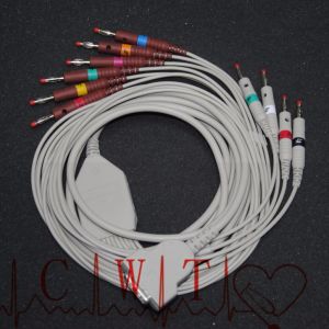 China GE MAC120 MAC80 Ecg Cables And Leadwires on sale