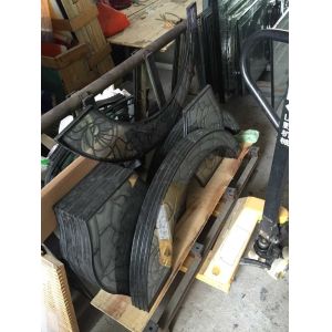 Quality cheap decorative door glass for sale